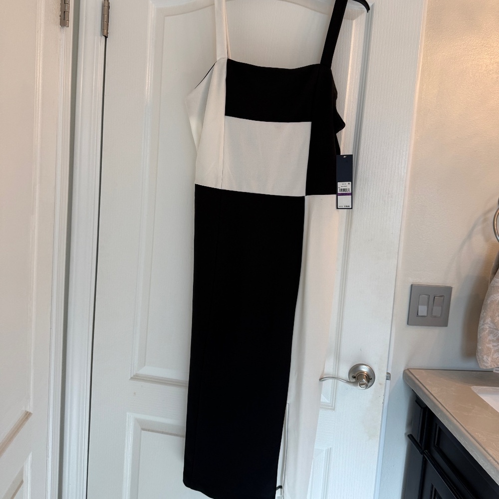 NWT Rachel Rachel Roy Colorblock Midi dress size 2XL
